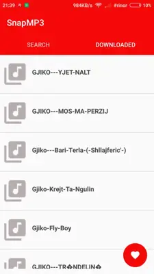 SnapMP3 - Music Downloader android App screenshot 0
