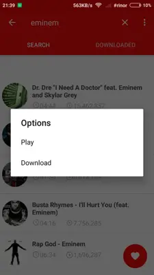 SnapMP3 - Music Downloader android App screenshot 3